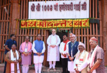 केन्द्रीय गृह मंत्री अमित शाह ने मुख्यमंत्री विष्णुदेव साय के साथ मां दंतेश्वरी की पूजा-अर्चना की