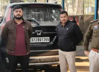 आरएसएस नगर में ट्रांसपोर्टर से लूटपाट, एक आरोपी गिरफ्तार, स्कार्पियो जप्त