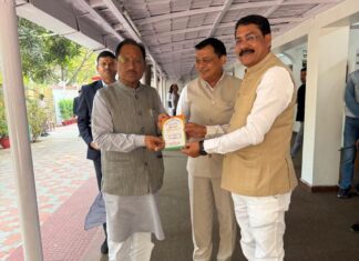 भाजपा कार्यालय के नवीन भवन का भूमिपूजन 2 फरवरी को, मुख्यमंत्री सहित मंत्रिमंडल को दिया गया आमंत्रण