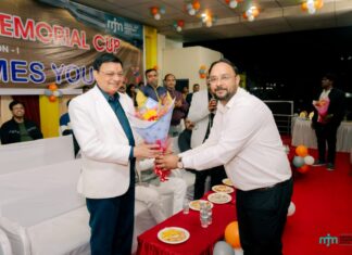 कोरबा में पहली बार इंटर-स्कूल और ओपन टेनिस बॉल फ्लड लाइट एमजीएम मेमोरियल क्रिकेट टूर्नामेंट