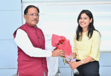 सुप्रिया से प्रेरणा लेकर युवाओं को अपने लक्ष्य की दिशा में आगे बढ़ना चाहिए: मुख्यमंत्री साय