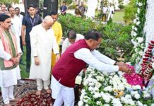 मुख्यमंत्री विष्णुदेव साय ने श्रीमती कुसुम सिन्हा को दी श्रद्धांजलि