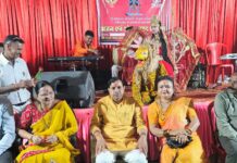 भक्ति के रंग में डूबा वार्ड-17 और ढोढीपारा: नवरात्रि पर बही आस्था की बयार
