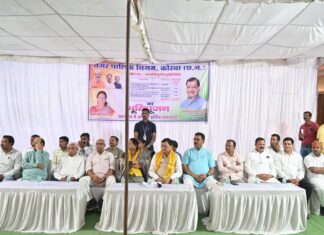 शासकीय स्कूलों के बुनियादी सुविधाओं के विकास के लिए संकल्पित होकर कार्य कर रही विष्णु देव सरकार : उद्योग मंत्री