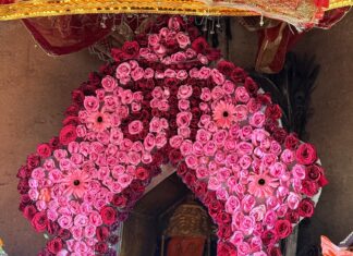 चैत्र नवरात्र : माँ सर्वमंगला मंदिर में उमड़ा आस्था का सैलाब, सप्तमी पर हजारों श्रद्धालुओं ने किए दर्शन