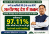 मनरेगा श्रमिकों की ई- के वाय सी में छत्तीसगढ़ देश में अव्वल