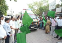 जिले में स्वास्थ्य गत आपात स्थिति में जीवनरक्षक सुविधाओं का हुआ विस्तारः 5 नए संजीवनी एक्सप्रेस के जुड़ने से आमजन को मिलेगा लाभ