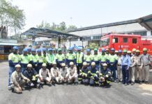 बालको ने मेटल डिवीजन पेट्रोल पंप में अग्नि आपातकालीन मॉक ड्रिल का किया आयोजन