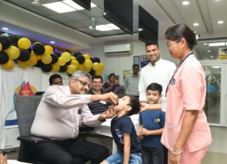 बालको अस्पताल का पल्स पोलियो अभियान सफल, 2,357 घरों तक पहुंची स्वास्थ्य टीम