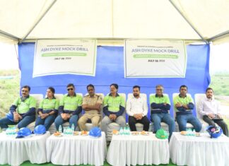 बालको ने ऐश डाइक में किया आपातकालीन मॉक ड्रिल का आयोजन