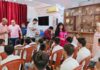 दिव्य ज्योति स्कूल में सरोज पांडेय ने बांटा स्नेह, दिव्यांग बच्चों के बीच बिताए आत्मीय पल