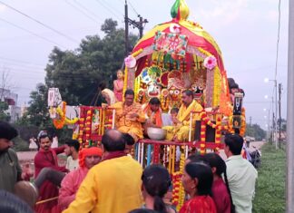 भगवान जगन्नाथ की बहुड़ा यात्रा में उमड़ा आस्था का सैलाब, गोकुल नगर में गूंजे जय जगन्नाथ के जयकारे