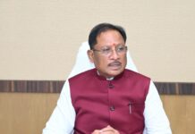 मुख्यमंत्री विष्णु देव साय की अध्यक्षता में मंत्रालय महानदी भवन में मंत्री परिषद की बैठक