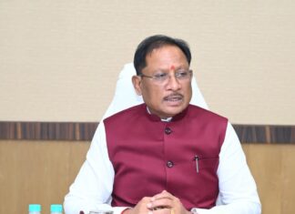 मुख्यमंत्री विष्णु देव साय की अध्यक्षता में मंत्रालय महानदी भवन में मंत्री परिषद की बैठक