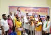 गुरु रविदास जयंती पर गूंजा समरसता का संदेश, भाजपा कार्यालय में भव्य संत समागम एवं कलश वितरण