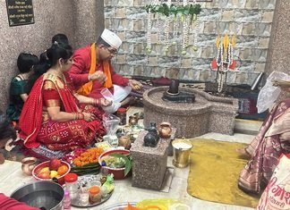 श्री जलाराम मंदिर में पावन रुद्राभिषेक संपन्न, गुजराती समाज के श्रद्धालुओं ने लिया भगवान शिव का आशीर्वाद