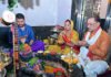 मुख्यमंत्री विष्णुदेव साय ने सावन सोमवार और नागपंचमी पर फलेश्वरनाथ महादेव की पूजा-अर्चना की