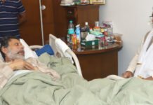 स्वास्थ्य लाभ ले रहे जगदलपुर विधायक किरण सिंह देव से मिले मुख्यमंत्री विष्णुदेव साय