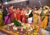 मुख्यमंत्री विष्णुदेव साय ने पवित्र श्रावण मास में अपने निवास में किया रुद्राभिषेक