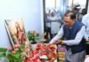 बनोरा अघोर गुरु पीठ पहुंचे मुख्यमंत्री विष्णुदेव साय