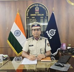 छत्तीसगढ़ के आईपीएस संतोष सिंह ने संभाला दिल्ली मेट्रो की सुरक्षा की कमान