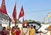 श्री गुजराती समाज की ध्वजा यात्रा श्रद्धा और उत्साह के साथ संपन्न